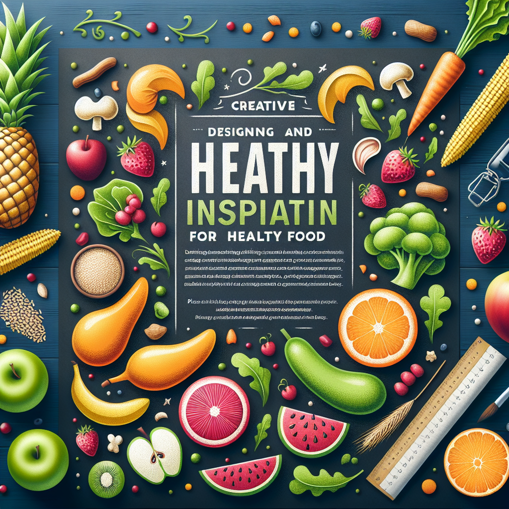 Inspirasi Kreatif: Desain Poster Makanan Sehat yang Menarik dan Informatif