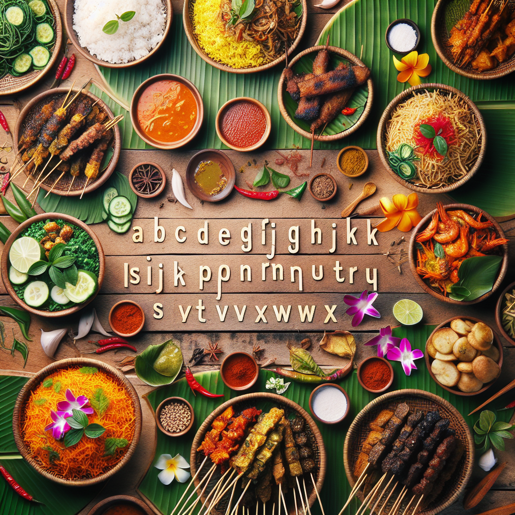 Keindahan dan Keunikan Gambar Makanan Khas Indonesia dalam Sorotan