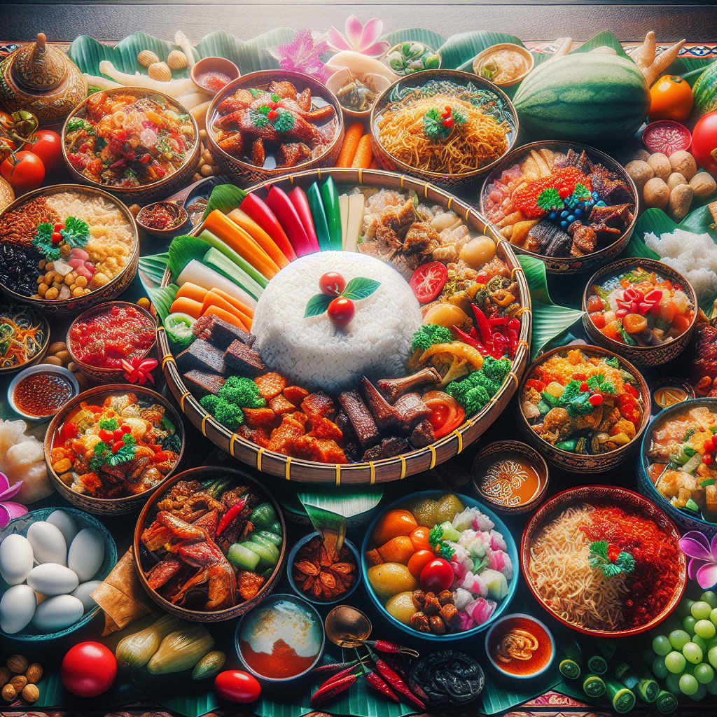 Keanekaragaman Warisan Kuliner Daerah di Indonesia Membangkitkan Rasa.