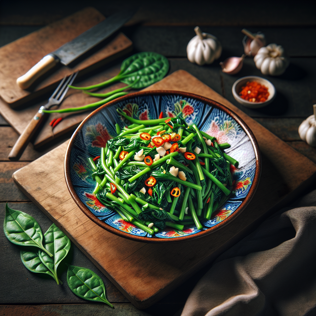 Resep Tumis Kangkung: Cara Memasak Tumis Kangkung yang Lezat dan Sederhana