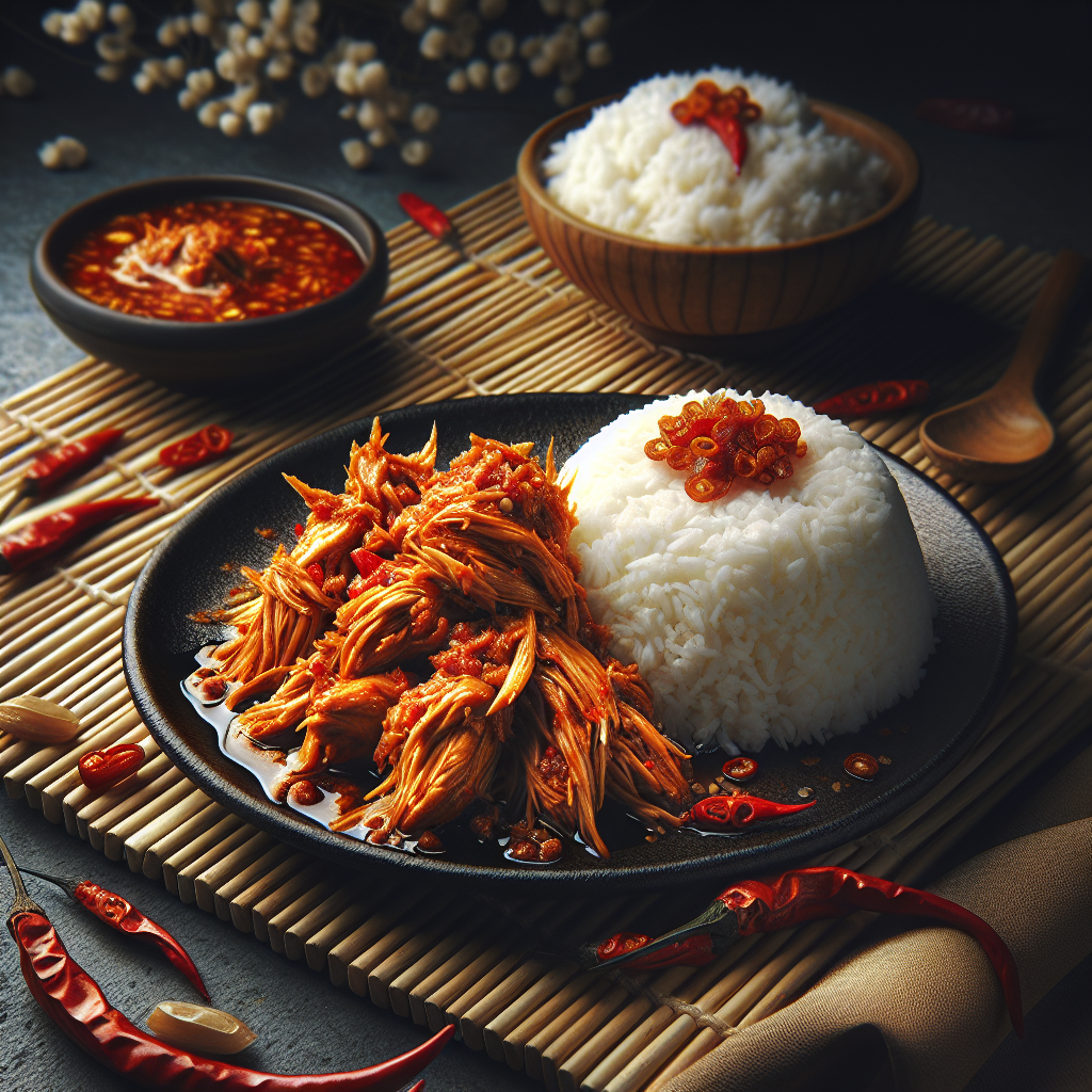 Resep Ayam Suwir Pedas yang Menggugah Selera