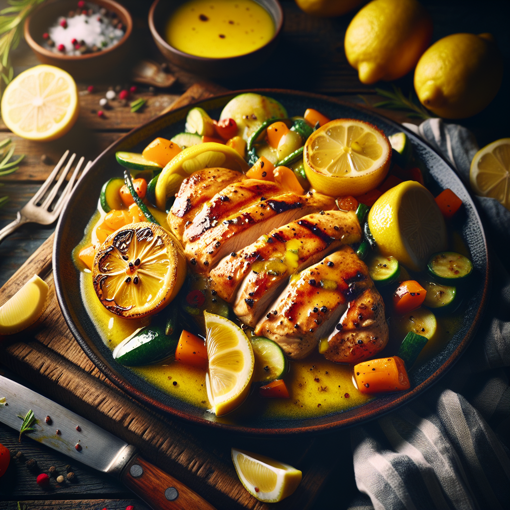 Resep Ayam Fillet Saus Lemon yang Menggugah Selera
